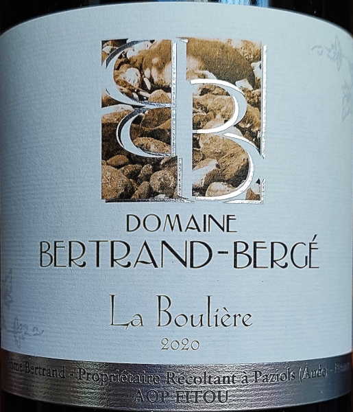 Domaine Bertrand Berge La Bouliere 2020, AOP Fitou, Rotwein, trocken, 0,75l